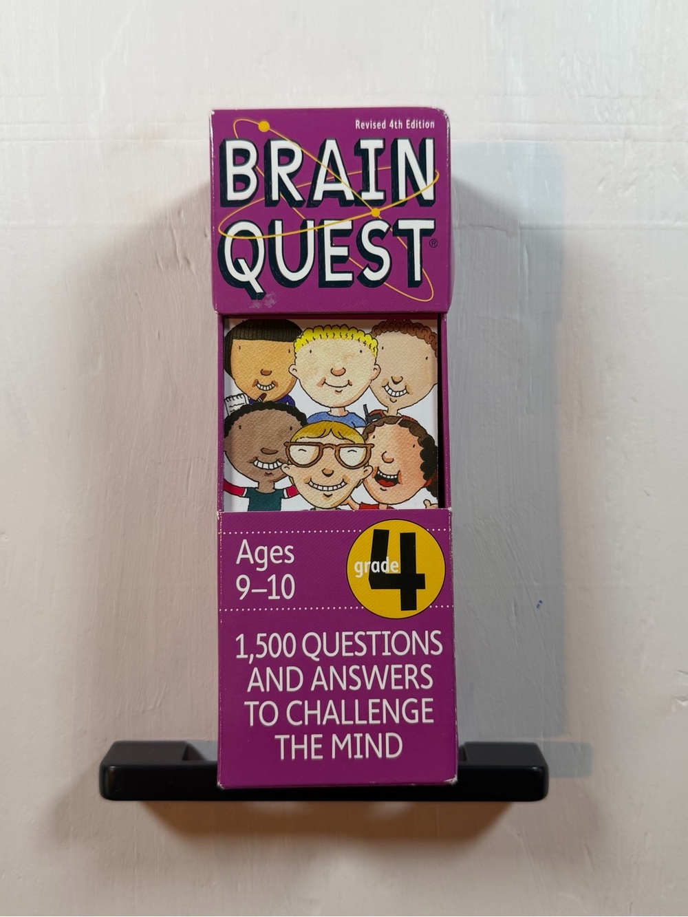 Brain Quest Grade 4, 2 Decks of Cards 4th Edition Quiz Ages 9-10 Purple